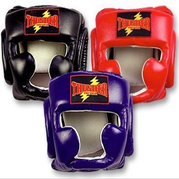 Thunderfightgear Children's Muay Thai Headgear (Black)