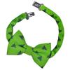 Retreez Delightful Christmas Tree Pattern Woven Microfiber Pre-tied Boy's Bow Tie - Green - 6-18 months view 2