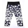 Sister Amy Women's 3D Digital Print Workout Running Capri Pants Crop Leggings Skulls US XXL view 4