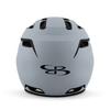 Boombah DEFCON Batting Helmet Sleek Profile Gray/Black - Size Junior 6 1/4" - 7" view 4