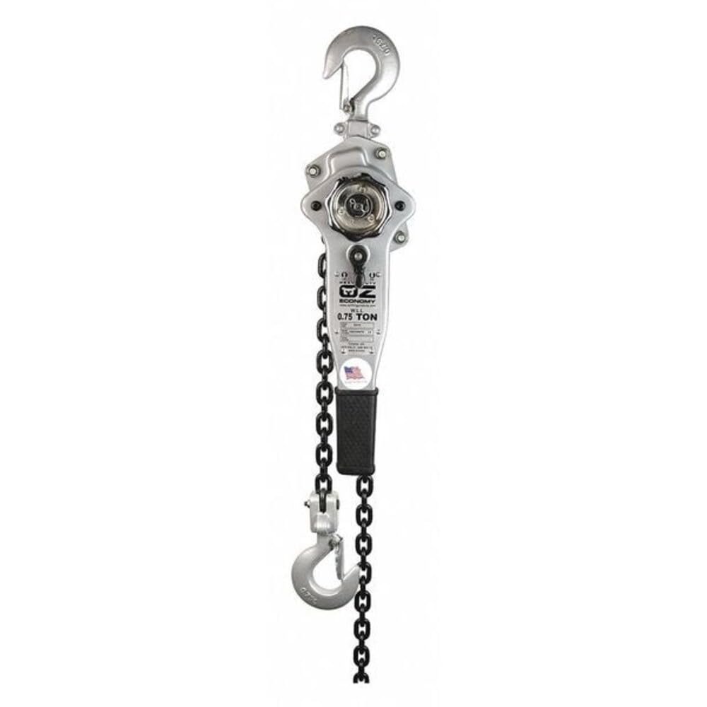 Lever Hoist,1500 lb.,10ft. Load Chain, 1500 lb. Load Capacity, 10 ft Hoist Lift - 1 Each