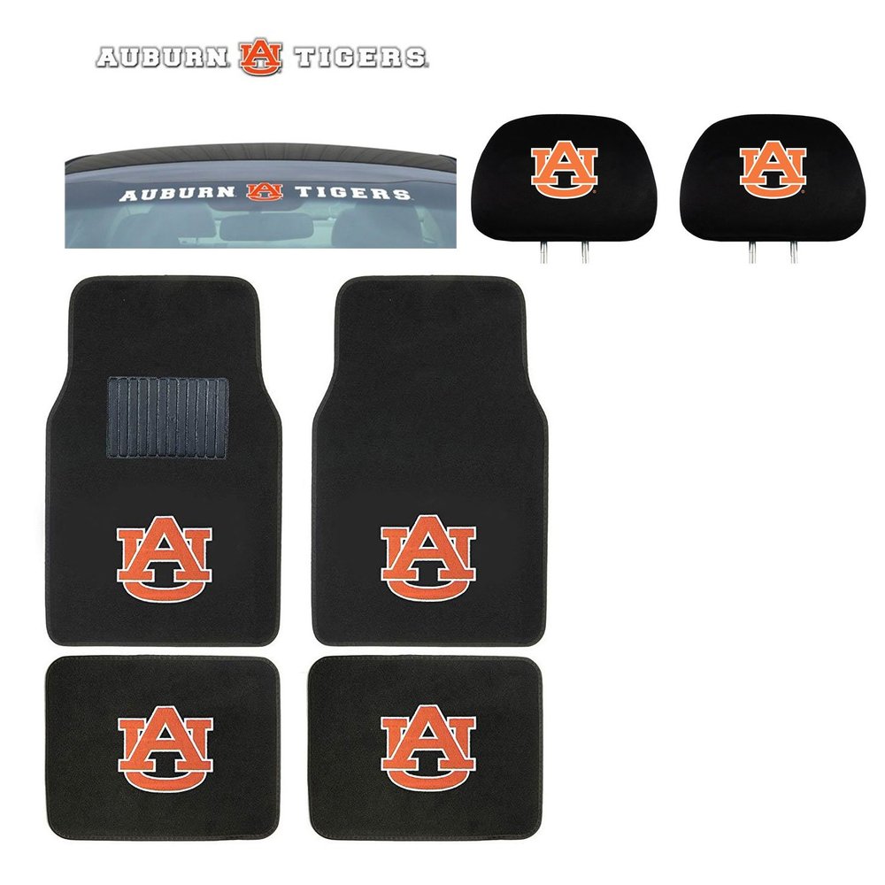 Auburn Tigers 4 Pc Carpet Floor Mats