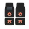 Auburn Tigers 4 Pc Carpet Floor Mats view 2