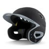 Boombah DEFCON Batting Helmet Black/Gray - Size Junior 6 1/4" - 7" view 1