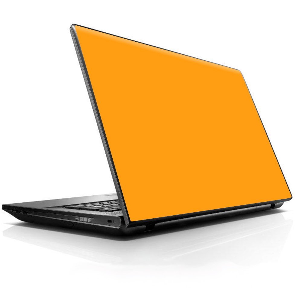 15 15.6 inch Laptop Notebook Skin Vinyl Sticker Cover Decal Fits 13.3" 14" 15.6" 16" HP Lenovo Apple Mac Dell Compaq Asus Acer/Solid Orange