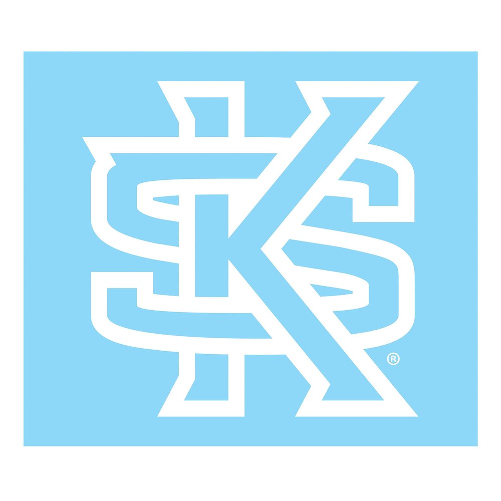 Kansas State Cooler Decals