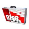 PartyPong 8 Foot Folding Portable Beer Pong Table w/ (6) Beer Pong Balls - Beer Pong Edition view 2
