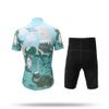Kids Cycling Jersey Set Short Sleeve Cartoon Bike Jersey Set, (Short Sleeve Jersey + Padded Shorts) view 2