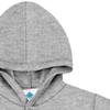 College Baby NCAA Officially Licensed Snap Hooded Jacket - Michigan Wolverines Block M Logo - Oxford - 4T view 2
