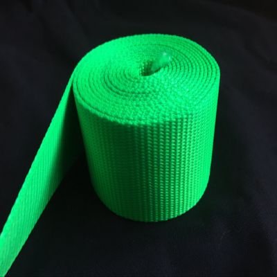 ALC 2 Inch Width Neon Pink & Green Heavy Nylon Webbing 1 Yard (2" Nylon 3 FT) Strap New (Neon Green)