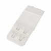AKOAK 6 Pcs Women's Bra Elastic Extender 2 Rows 2-Hooks,White view 2
