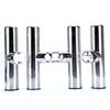 Amarine Made 4pcs Stainless Clamp on Fishing Rod Holder for Rails 7/8" to 1" view 3