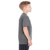 C2 YOUTH PERFORMANCE TEE, GRAPHITE, XL view 2