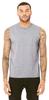 Bella + Canvas Unisex Jersey Muscle Tank XS ATHLETIC HEATHER view 1