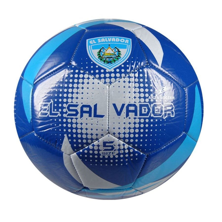 ARZA El Salvador Soccer Ball, Blue Size 5 (Size 5)