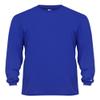 Badger Sport C2 Royal Blue Youth XS Long Sleeve Wicking Tee view 1