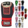 Ringside Apex Bag Gloves, IMF-Tech Synthetic Boxing Gloves with Secure Wrist Support, Ideal for Men and Women, Black and Red, L/XL view 1