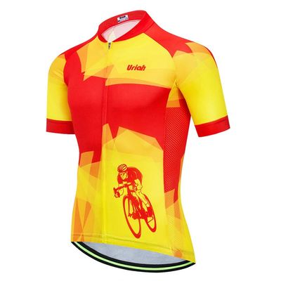 Uriah Men's Cycling Jersey Short Sleeve Reflective Warrior Size XXXL(CN)