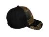 AES The Buck Stops Here Hunting Deer Black Back Camouflage Embroidered Cap Hat view 2