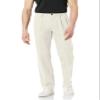 Amazon Essentials Men's Classic-Fit Wrinkle-Resistant Pleated Chino Pant (Available in Big & Tall), Stone, 32W x 30L view 1