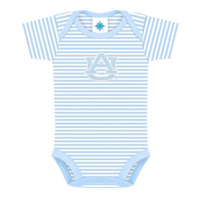 Creative Knitwear Auburn University Tigers Striped Baby Bodysuit