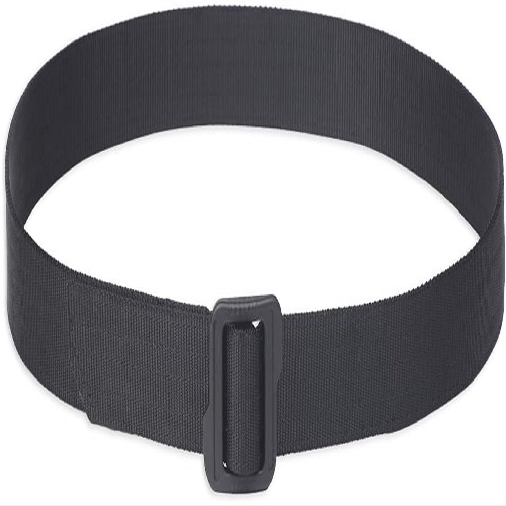 1.5" Deluxe Double (Non-Adjustable) Black Web Belt Size XXXL (Fits Waists 48"-50")