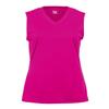 Badger Sport Hot Pink Girls XS Girls Sleeveless Wicking view 1