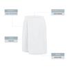 Augusta Sportswear High Five Youth Primo Soccer Short White XXS view 3