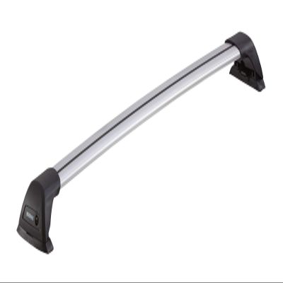 YAKIMA, FlushBar Crossbar with Integrated Towers for Roof Rack Systems (1 Bar), Silver, Small