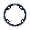 FSA Unisex's Super ABS 2x11 Road Chainring, Black, 110  39T view 1