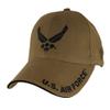 U.S. Air Force Hap Arnold Wings Baseball Hat, Coyote Brown view 1