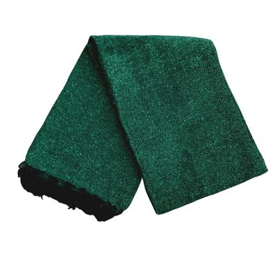Open Road Goods Handmade Solid Color Yoga Blanket - Thick Mexican Blanket or Throw - Made for Yoga! (Green Blanket)