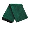 Open Road Goods Handmade Solid Color Yoga Blanket - Thick Mexican Blanket or Throw - Made for Yoga! (Green Blanket) view 1