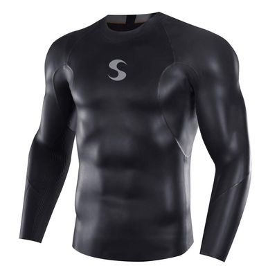 Synergy Men's EpicSpeed Neoprene Full Sleeve Top (Black, X-Small)