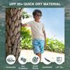 Kanu Surf Boys, Line Up Quick Dry Upf 50+ Beach Swim Trunk, Palma Aqua, 4T view 2