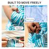 Kanu Surf Boys, Line Up Quick Dry Upf 50+ Beach Swim Trunk, Palma Aqua, 4T view 3