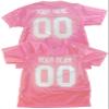 Custom Football Jersey for Men You Design Online in Adult Medium in Pink view 1