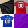 Custom Football Jersey for Men You Design Online in Adult X-Large in Navy view 4