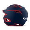 Boombah DEFCON Batting Helmet Sleek Profile Navy/Red - Size Senior 7" - 7 3/4" view 3