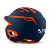 Boombah DEFCON Batting Helmet Sleek Profile Navy/Orange - Size Senior 7" - 7 3/4" view 3