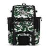 Boombah Superpack Bat Pack - Backpack Version (no wheels) - Holds 4 Bats - Camo Black/Dark Green - For Baseball or Softball view 1