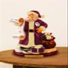 The Memory Company NCAA Oklahoma University Nice List Santa Figurine view 2