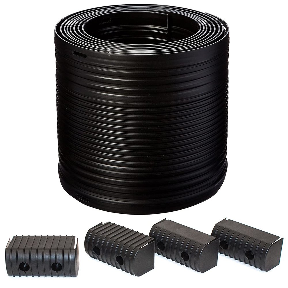Caliber Bunk Wrap Kit 23054-BK, 24-ft Roll of 2x4-in Bunk Wrap with Endcaps, Black