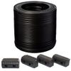Caliber Bunk Wrap Kit 23054-BK, 24-ft Roll of 2x4-in Bunk Wrap with Endcaps, Black view 1