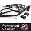 Caliber Bunk Wrap Kit 23054-BK, 24-ft Roll of 2x4-in Bunk Wrap with Endcaps, Black view 3
