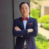 SYAYA Bow Ties for Men, Silk Formal Tuxedo Bow Tie for Boy, Tux Bowtie For Wedding U-SY-B2 (Burgundy - Bow Tie & Handkerchief Set) view 3