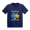 Haase Unlimited Happy Dreidels - Ugly Hanukkah Infant/Toddler Cotton Jersey T-Shirt (Navy, 5T) view 1