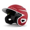 Boombah DEFCON Batting Helmet Sleek Profile Red/White - Size Junior 6 1/4" - 7" view 1