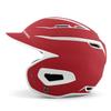 Boombah DEFCON Batting Helmet Sleek Profile Red/White - Size Junior 6 1/4" - 7" view 2
