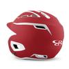 Boombah DEFCON Batting Helmet Sleek Profile Red/White - Size Junior 6 1/4" - 7" view 3